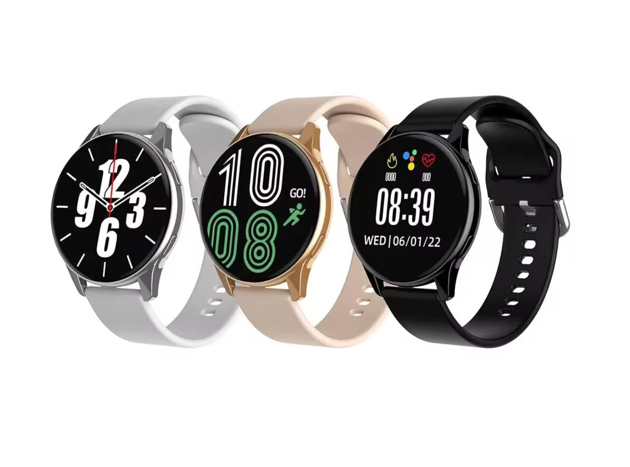 Active 2 Pro Round Smartwatch with Fitness Tracking & Heart Rate Monitor